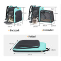 High Quality Ventilated Pet Bag Cat Carrier Expandable Pet Backpack for Travel